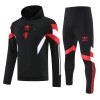 Manchester United Hoodie Training Sweatshirts 2024-25 Schwarze